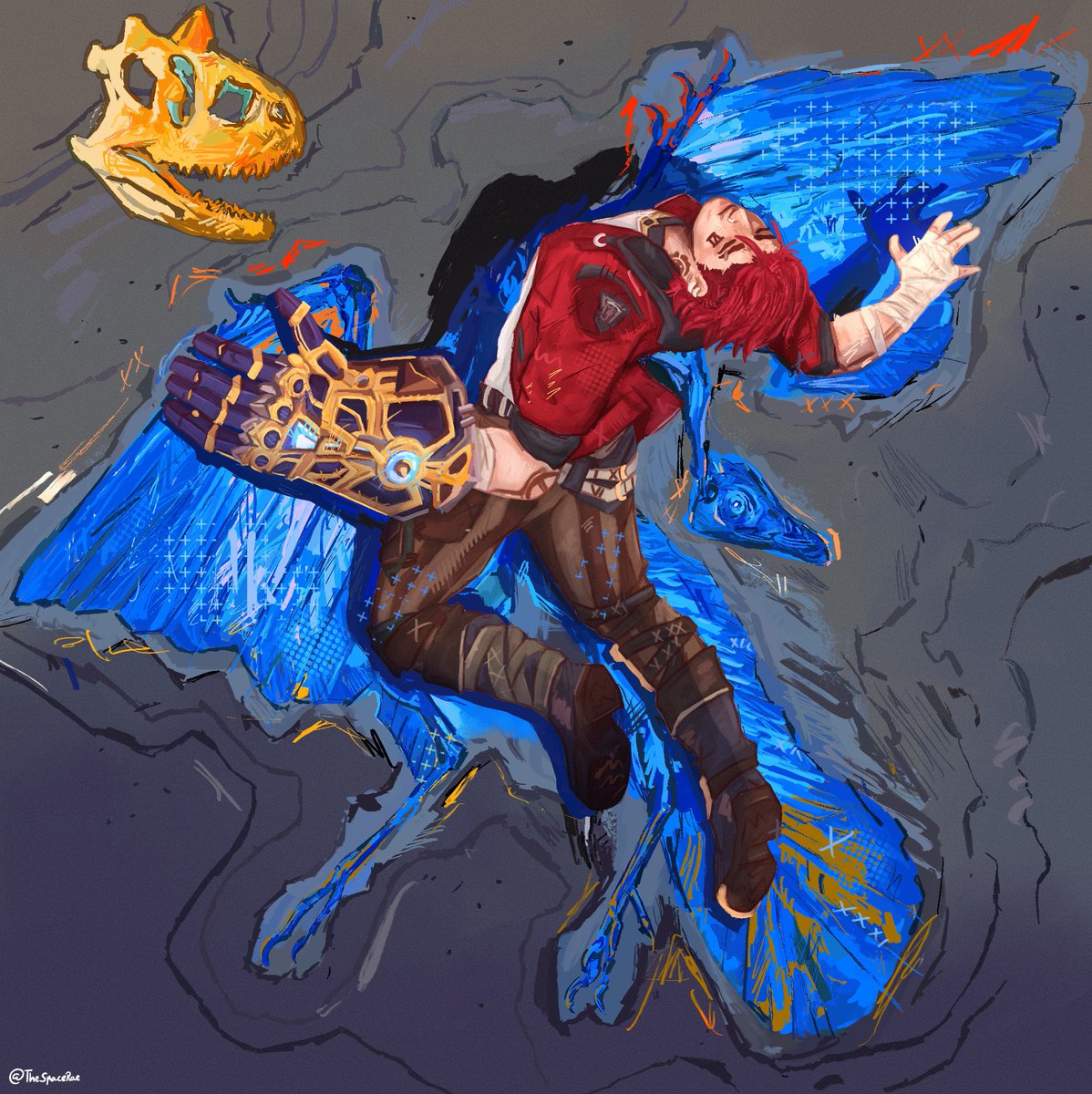 TheSpaceRae's tweet image. never fossilize, never will #vi #arcane