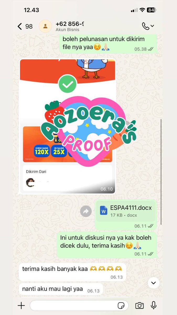 aozoeraa's tweet photo. 📌OPEN JASA JOKI TUGAS UT UNIVERSITAS TERBUKA | TUTON DISKUSI 

- HANDLE AKUN TUTON✅
- DISKUSI SESI 1-5 &amp; TUGAS 1-3✅
- JAWABAN FORMAT RAPIH✅
- TESTI BANYAK DI PINNED✅
- FEE NEGOTIABLE✅

dm / fsr whatsapp : https://t.co/ZfdqvfSzWD 27 https://t.co/bUF2HDwFji