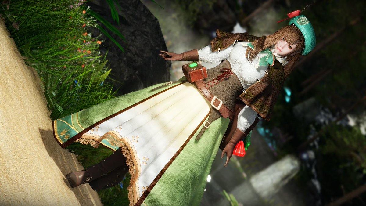 DovahkiinFirone's tweet image. 💊Firon'sFactory【Apothecary】3BASMP💊
お待たせしました！新作のお時間です！
今回は｢調薬師｣をテーマに、可愛い春物のドレスを作成いたしました！ランタンとポーションはエフェクトで光るよ！🕯️💡

【DL】
patreon.com/posts/fironsfa…
【Preview】
ameblo.jp/firone/entry-1…

#スカイリム
#skyrimSE