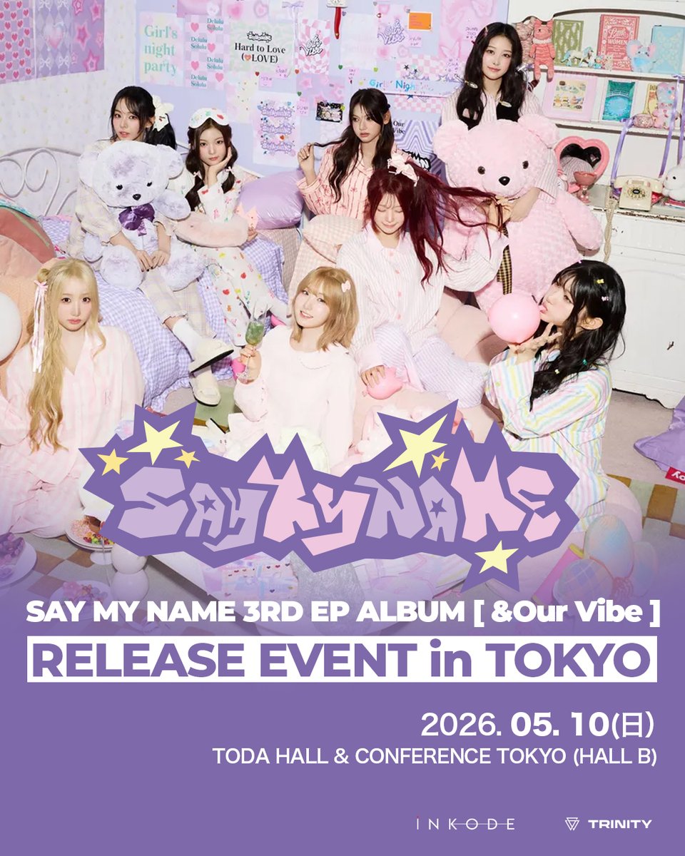 SAYMYNAME SAY MY NAME 3RD EP ALBUM < &Our Vibe > SPECIAL EVENT in