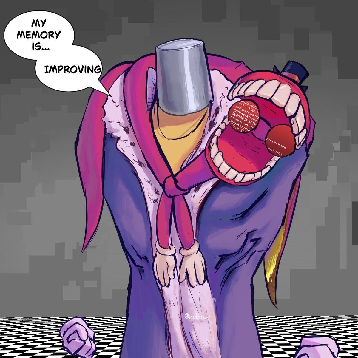 MrDot_smear's tweet photo. I choose death

#theamaxingdigitalcircus #kinger #fanartㅤ https://t.co/o0DhNSwTve