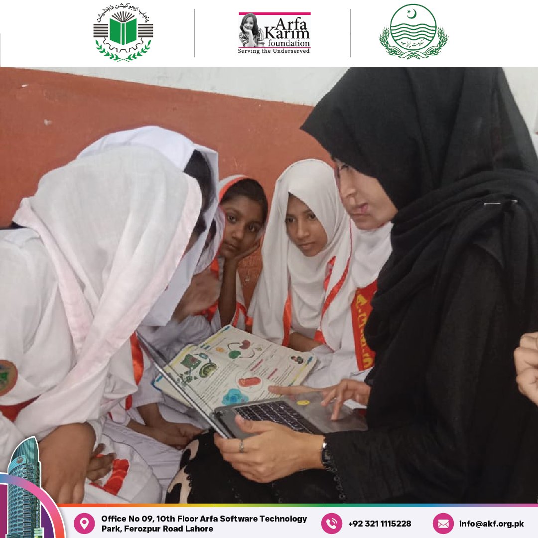 Arfakarim_fdn's tweet image. Digital Literacy Program | Powered by Arfa Karim Foundation
Digital Literacy Program at Ages Grammar Girls High School

Empowering students with Canva, ChatGPT &amp;amp; digital skills to build a smarter future.
#DigitalLiteracy #GirlsEducation #FutureLeaders