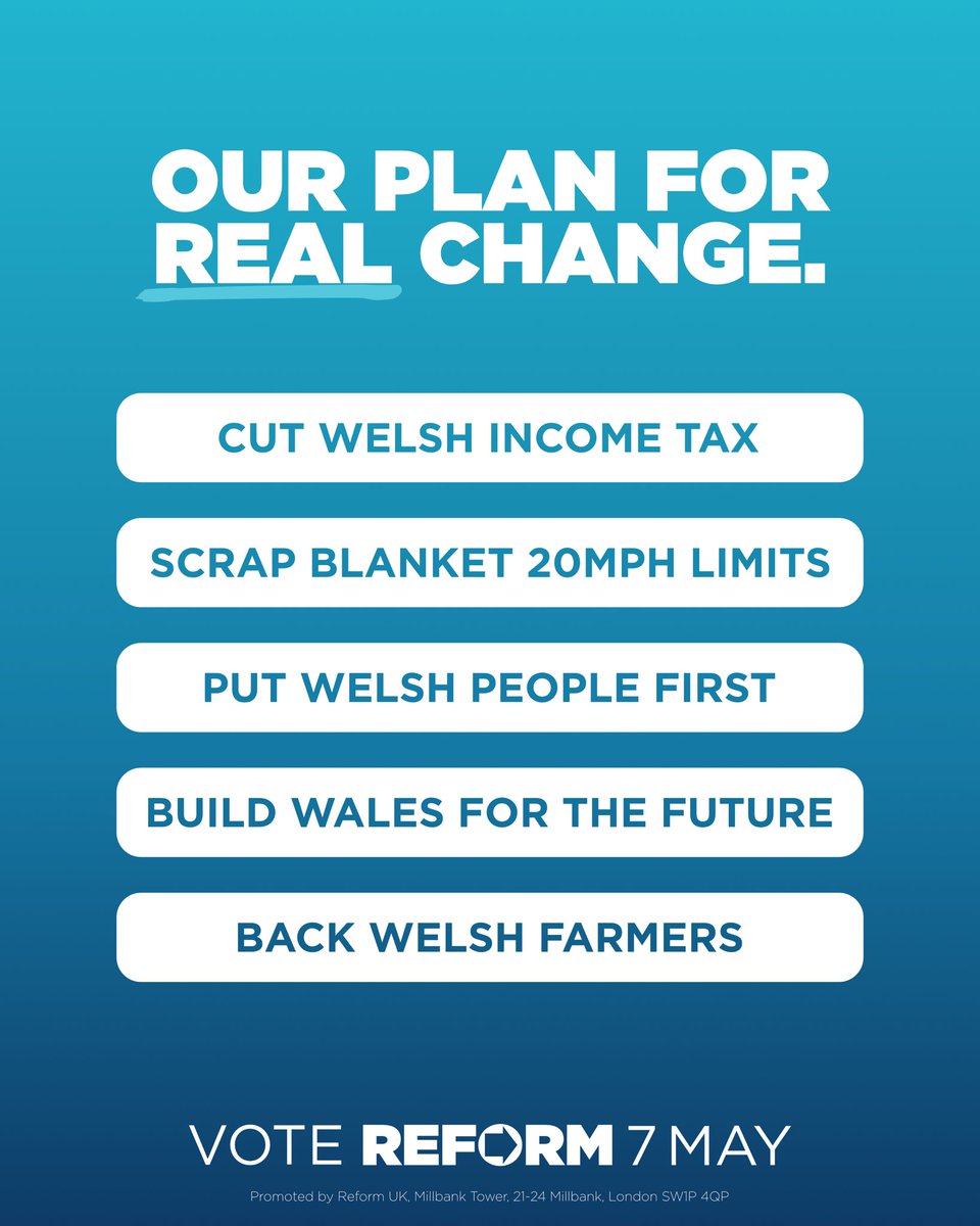 Reform UK Wales tweet media