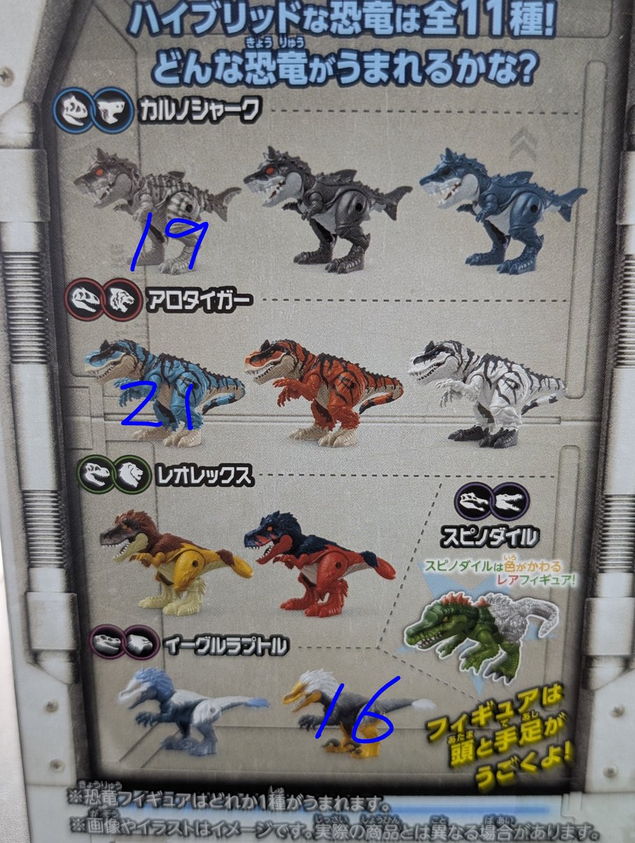 参考になるかわからんが今回のやつ。箱裏の下2桁がおそらく連動して