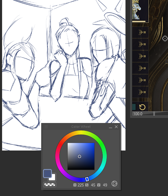 Always start with messy draft like this, if any1 accused me of using AI imma gonna poke their eyeballs out <3

#WIP #commission #sketch