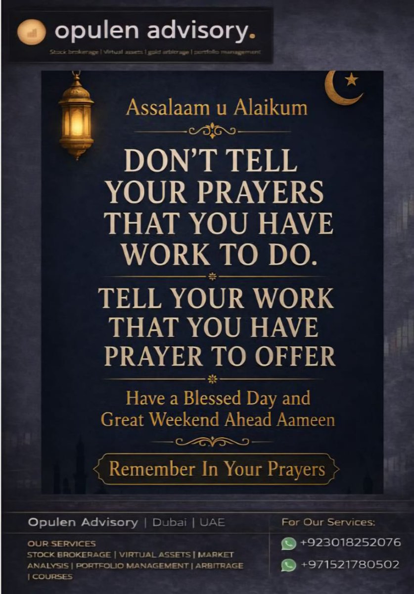 imemon15's tweet image. #morning #Greeting #Prayers #OpulenAdvisory #Memon15