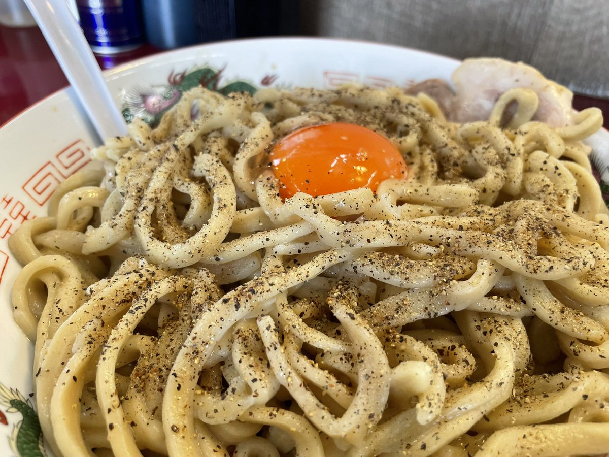 cowabungaJapan's tweet photo. 栃木県真岡市長田
ジラフ雷音
大油そば
10:48開店待ち9人
11:54着丼11:59完汁
今日は息子の車でジラフさんへ
ピカッと一発電光石火
シビレる一杯
須賀ちゃん涼平くん
最高ゴチ
@kitatakaさん黒烏龍茶
ご馳走様でした!
#MATCHSTICKSPIT https://t.co/z98RhVtPKQ