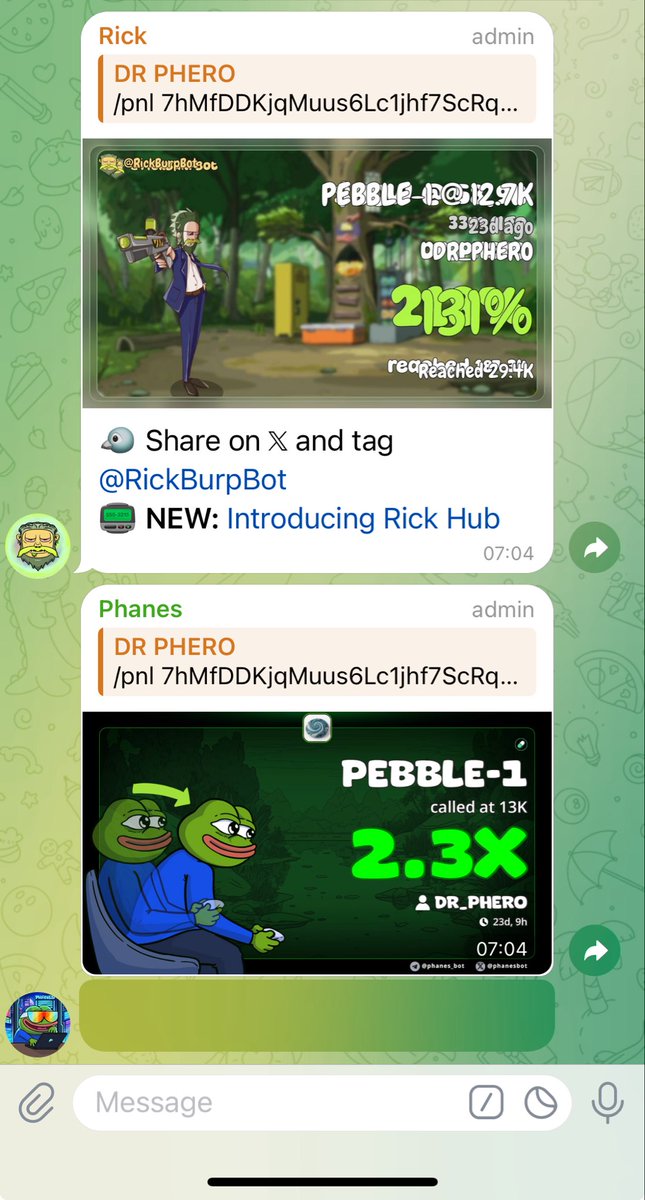 2.3x on $PEBBLE-1

7hMfDDKjqMuus6Lc1jhf7ScRqEGmgf1tRbU1LV1Apump