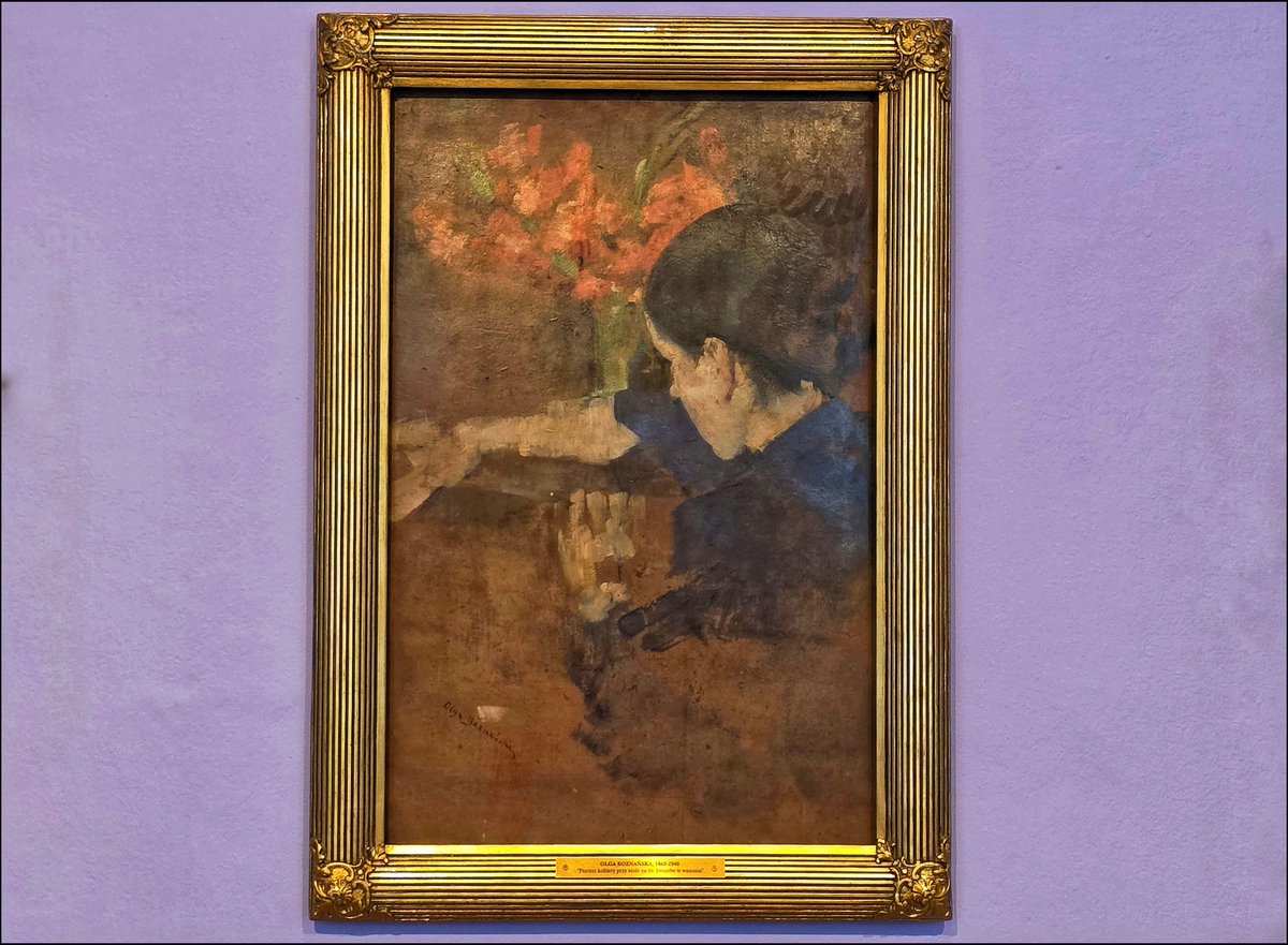 k_pawlowska's tweet image. #GoodMorning, wishing You a nice #Saturday 😊

Today for #SaturdayArt look at works of #OlgaBoznańska, Polish painter known as a leading figure in the Young Poland Movement. She is associated with French Impressionism &amp;amp; Realism and famous for her atmospheric portraits.

And