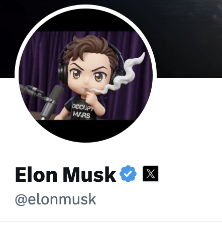 Ilovebigstacks's tweet photo. Day 35 of @elonmusk keeping the memeable Chibielon PFP https://t.co/6HGDxnvZU6