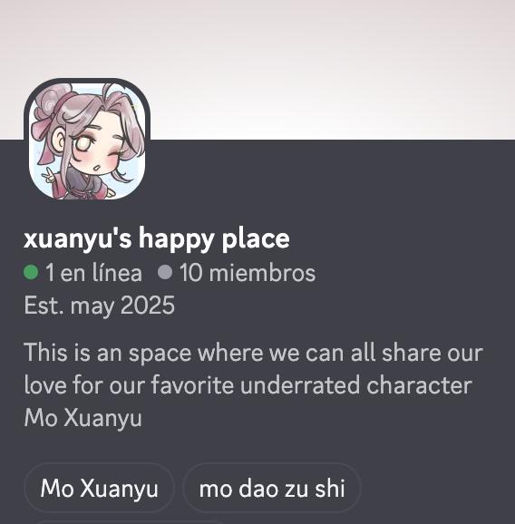 anymoonrise__'s tweet photo. ALSO If you guys are Mo Xuanyu fans there is this cool Mo Xuanyu server we have for us the mxy fan community so if you guys want to join you can reply here so I can send the invite!
#MoXuanyu #mxy #mdzs https://t.co/xzZSARiQhv