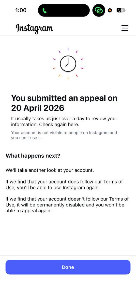 rahulshroff007's tweet photo. My Instagram account was removed due to a fake copyright strike.

Appeal pending &amp; attacker demanding money (extortion).

Cyber complaint ACCEPTED (Ref: 2050426****577).

@Instagram @Meta @Cyberdost please restore my account. https://t.co/vW9bIedGxh