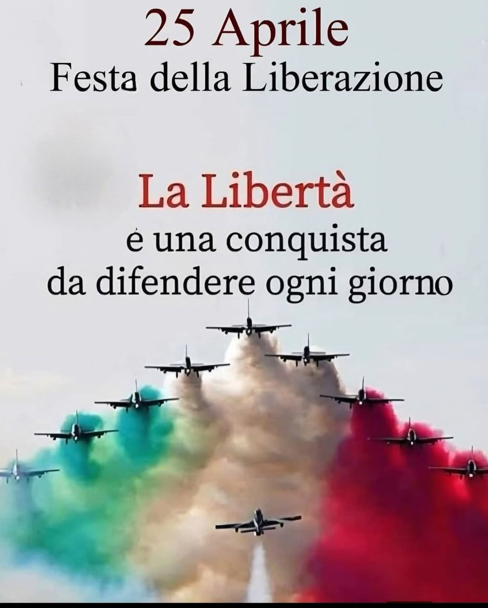 cislFPbas's tweet image. La libertà non è uno stato acquisito. 

È il risultato di scelte continue, di politiche che riducono i divari, di diritti che vengono rafforzati, di una partecipazione che non sia solo formale..

Buon 25 aprile a tutte e a tutti!

#25aprile #liberazione #Cisl #DanielaFumarola