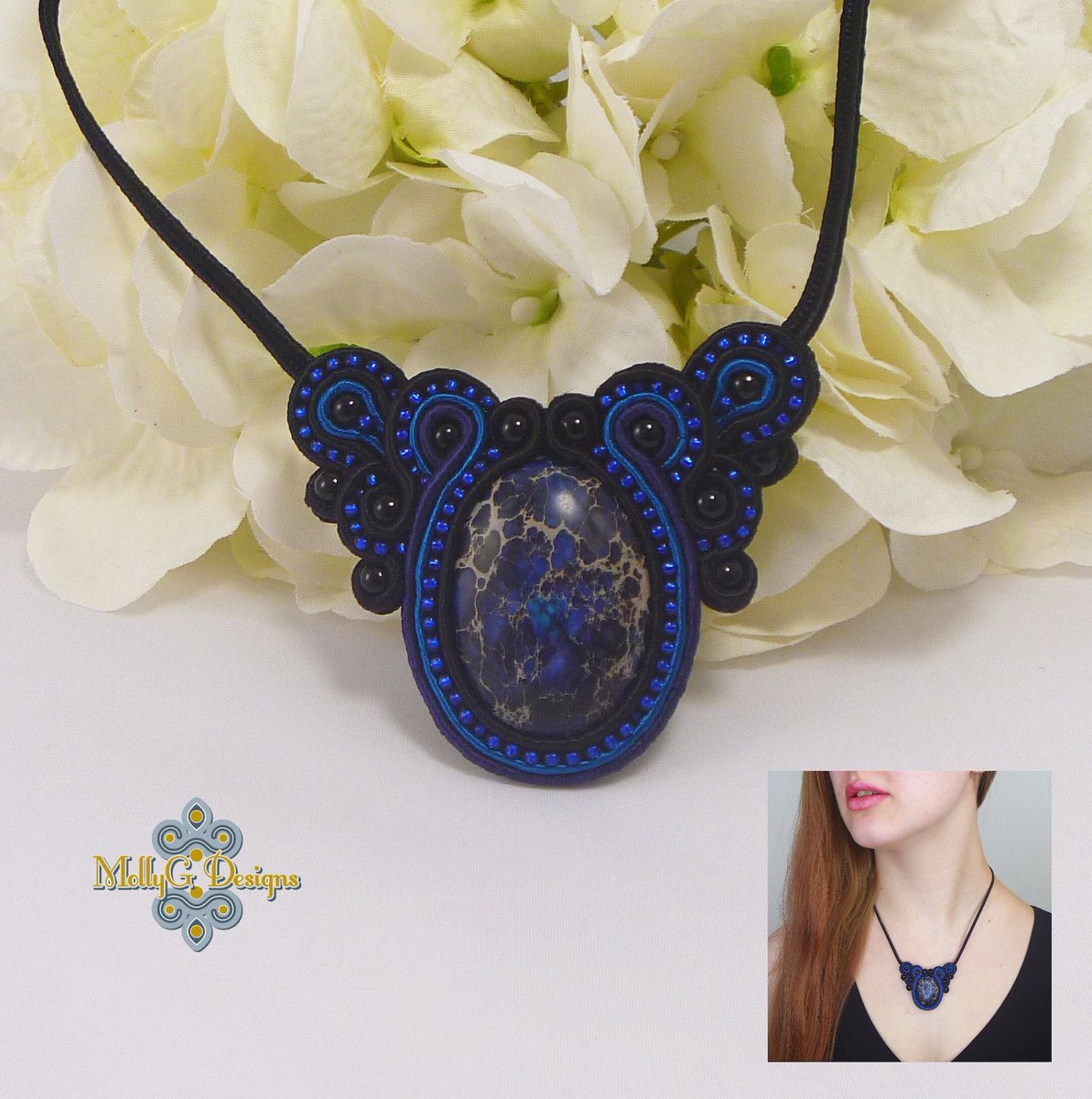 BoostersTbch's tweet image. Beautiful blue beaded necklace from @MollyGDesigns 

etsy.com/uk/listing/133…
#CGArtisans #ukgifthour