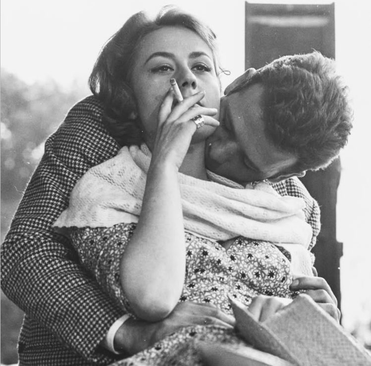 so_contrary's tweet image. Annie Girardot e Renato Salvatori