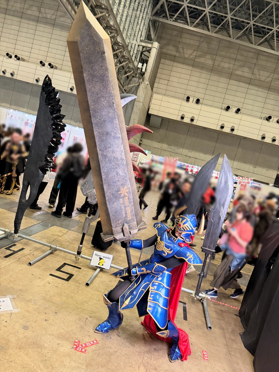 Salina_678's tweet photo. 勇者は　大剣を　手に入れた
冒険を　はじめますか？

▶︎ はい
    いいえ

#レアワークス  #大剣体験  
#ニコニコ超会議2026 https://t.co/6yUF6G0IqO