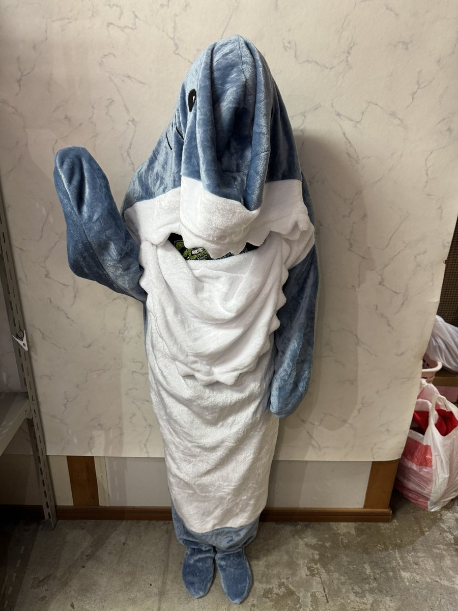 kingfamilyKANTO's tweet image. 【花小金井店】
子供のサイズのサメ着ぐるみ🦈💙入荷しました‼️
サメになって家でくつろげます🏠
取り置き・輸送❌
ご来店お待ちしております👑

#古着 #花小金井 #キングファミリー