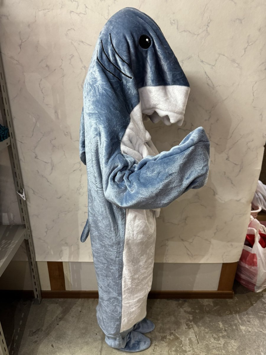 kingfamilyKANTO's tweet image. 【花小金井店】
子供のサイズのサメ着ぐるみ🦈💙入荷しました‼️
サメになって家でくつろげます🏠
取り置き・輸送❌
ご来店お待ちしております👑

#古着 #花小金井 #キングファミリー