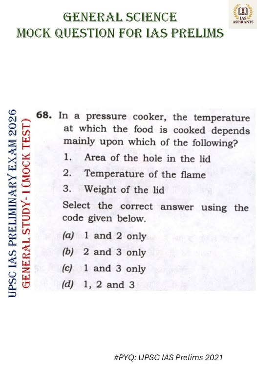 ExamGuidanceInd's tweet image. #mock #question for the #UPSC #iasprelims #science #chemistry #sciencequiz #NewQuestion #mocktest