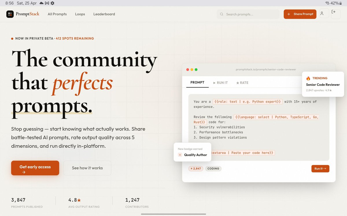 shubhrill's tweet photo. A community made for prompt engineers, to refine, and engage their prompts into a better prompts.
https://t.co/ydliStSatY https://t.co/OL9Ni6R2mv