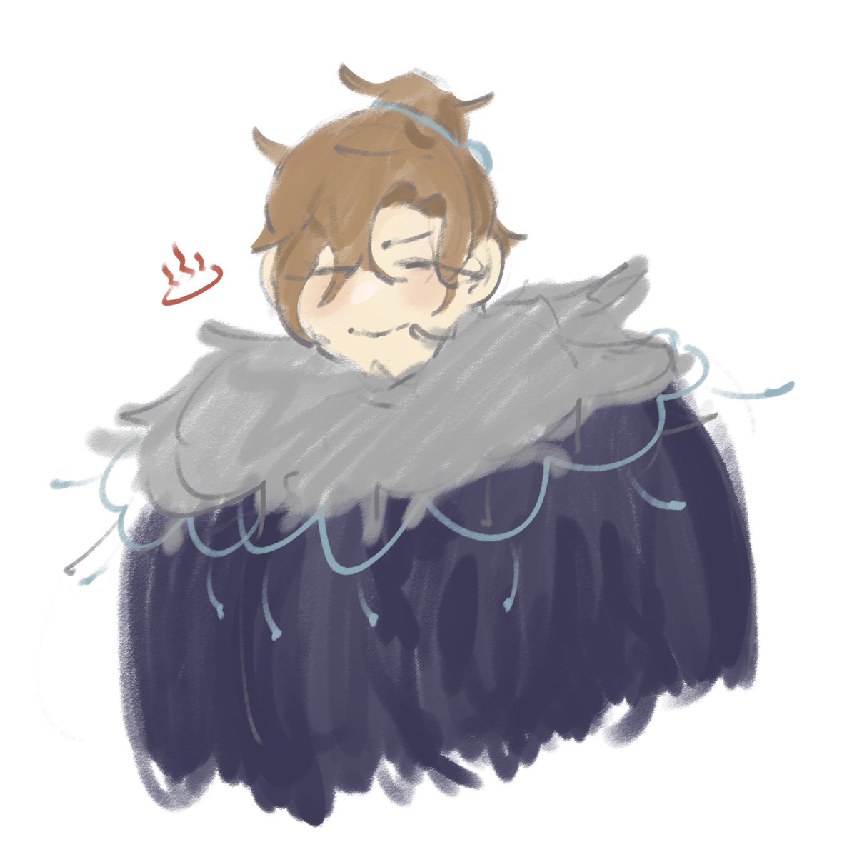 shang qinghua in mobei jun's coat, i just love moshang too much... #svsss