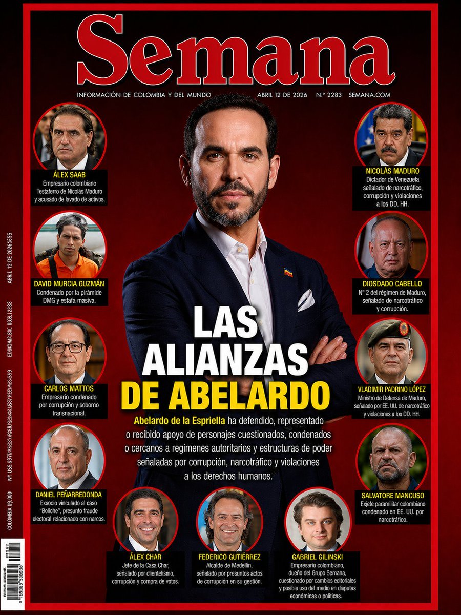 Le hice un pequeño ajuste a la portada de Semana.