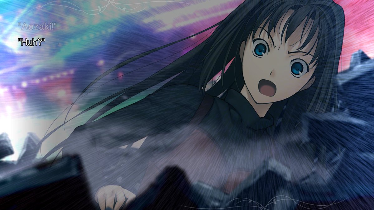 #ElwinMahoyo

Aoko accepted her death at the hands of Snark, but Never noticed the puppet 

Sizuki tried to save her from the Puppet, but never knew about the Snark's attack