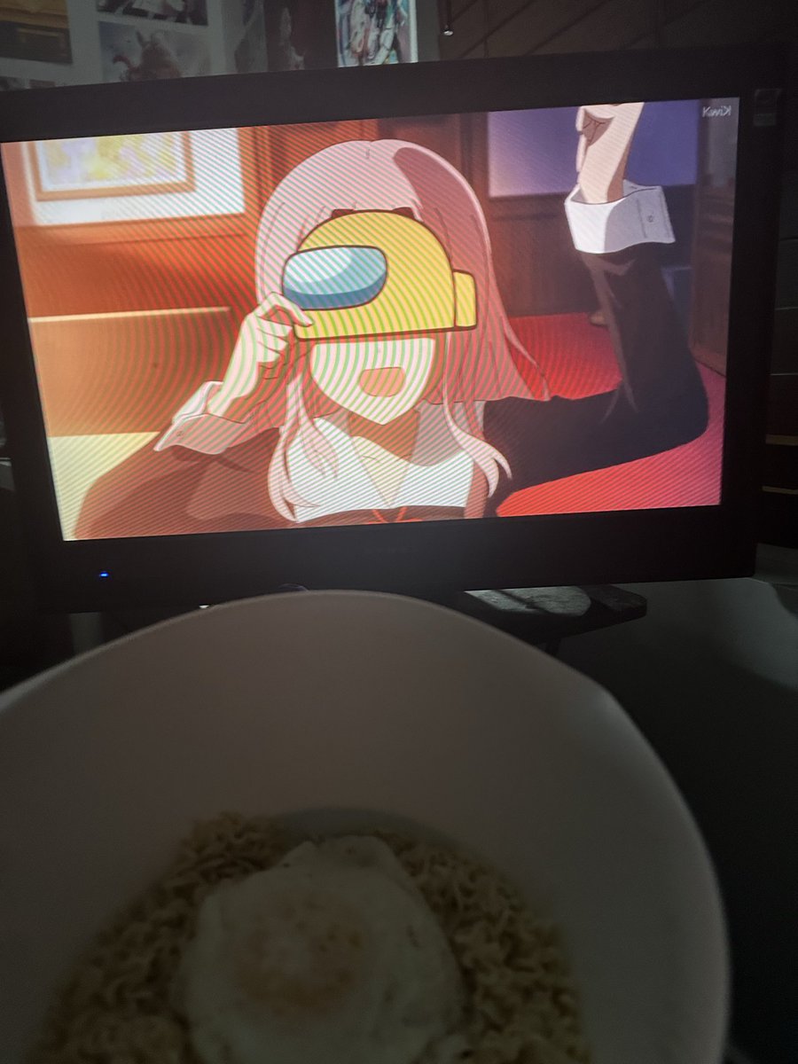 801easy's tweet photo. Im here enjoying my favorite meal again and chika pulls out fucking amogus
night ruined https://t.co/kxbBrAlNI3