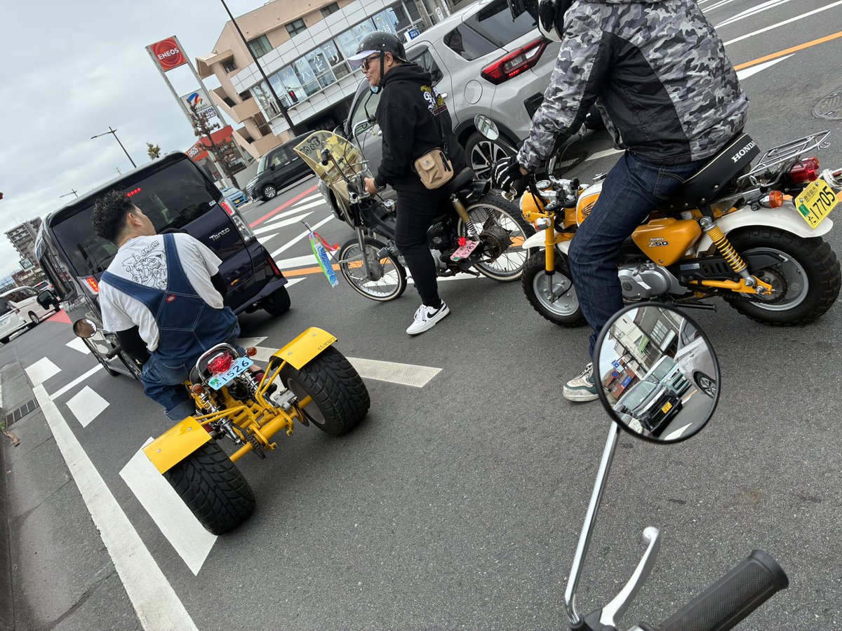 records1107's tweet photo. どうにか早起きできてパワー楽しいツーリングでした🛵 https://t.co/5Nx2Km2lOw