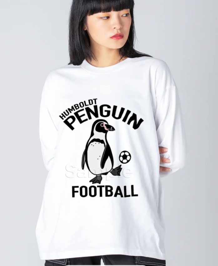 4月25日は #世界ペンギンの日 です。
ペンギン・サッカーのご紹介
Tシャツトリニティ ttrinity.jp/shop/D-008456/…
clubt clubt.jp/36545/953892
SUZURI suzuri.jp/map5/designs/1…

 #Tシャツ #ペンギン #サッカー #フンボルトペンギン 
右画像はSUZURIさんののビッグシルエットロングスリーブTシャツです