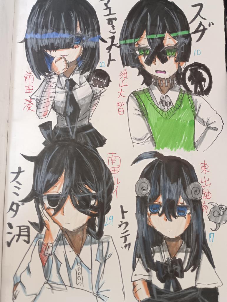 子供の純粋無垢な絵 絶対AIじゃないわいの絵を貼る 絶対無い