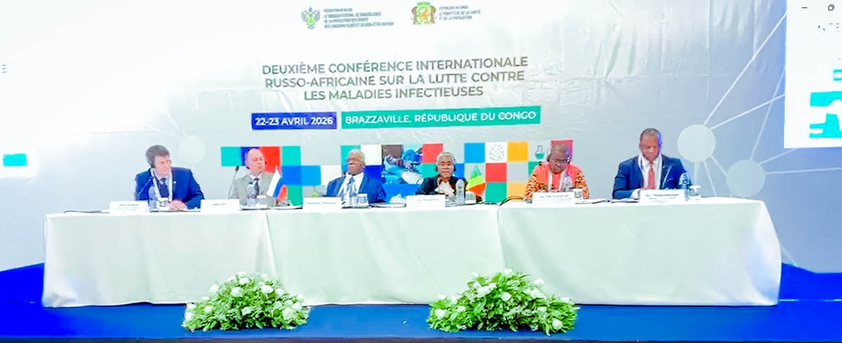 msp_burundi's tweet image. A la clôture de la Deuxième #Conférence #russo-#africaine sur la lutte contre les #maladies #infectieuses, à laquelle le #Burundi a pris part, le Ministre Dr @Lydwinebara du @msp_burundi a salué la qualité des thématiques développées ainsi que la pertinence des échanges entre les