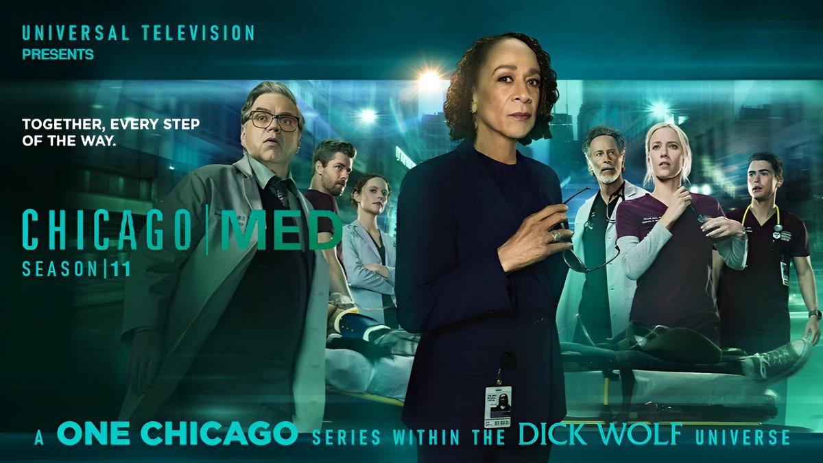 zell1819's tweet image. Watching @NBCChicagoMed (@UniversalTV). New Episode - Things Left Unsaid (S11E18) #ChicagoMed #OneChicago #WolfUniverse @NBCOneChicago @WolfEnt #UniversalTV @NBCUniversal @Comcast 

Watching on @Peacock. Origially aired on @NBC on 22 APR 2026