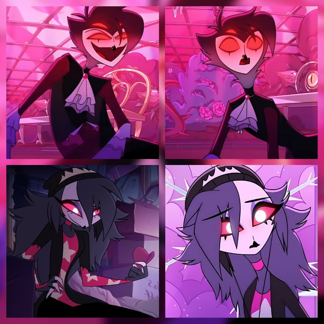 HelluvaHolly's tweet image. They are so alike 🖤 #Stolas #Octavia #HelluvaBoss