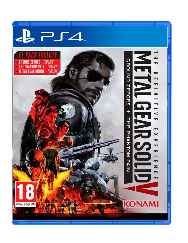 ImpactGame_es's tweet image. La Edición Definitiva de #MetalGearSolidV: Ground Zeroes + The Phantom Pain... ¡por 14,90€! ¿Está tu #PS4 preparada para acompañar a Snake en una aventura que exprimirá tus habilidades al máximo? ¡Ya en reserva!

INFO Y RESERVAS: impactgame.es/producto/reser…