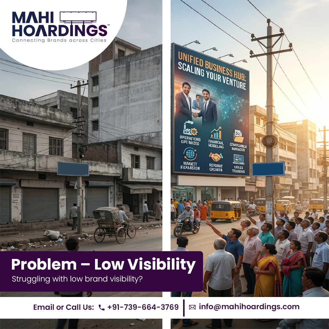 MahiHoardings's tweet image. Turn low visibility into high-impact presence. 🚀
Your brand deserves to be seen where it matters most.
📍 Strategic hoardings
📈 Maximum reach
💼 Real business growth

call us at +91 739 664 3769
Let’s make your brand unmissable.

#OutdoorAdvertising #Hoardings