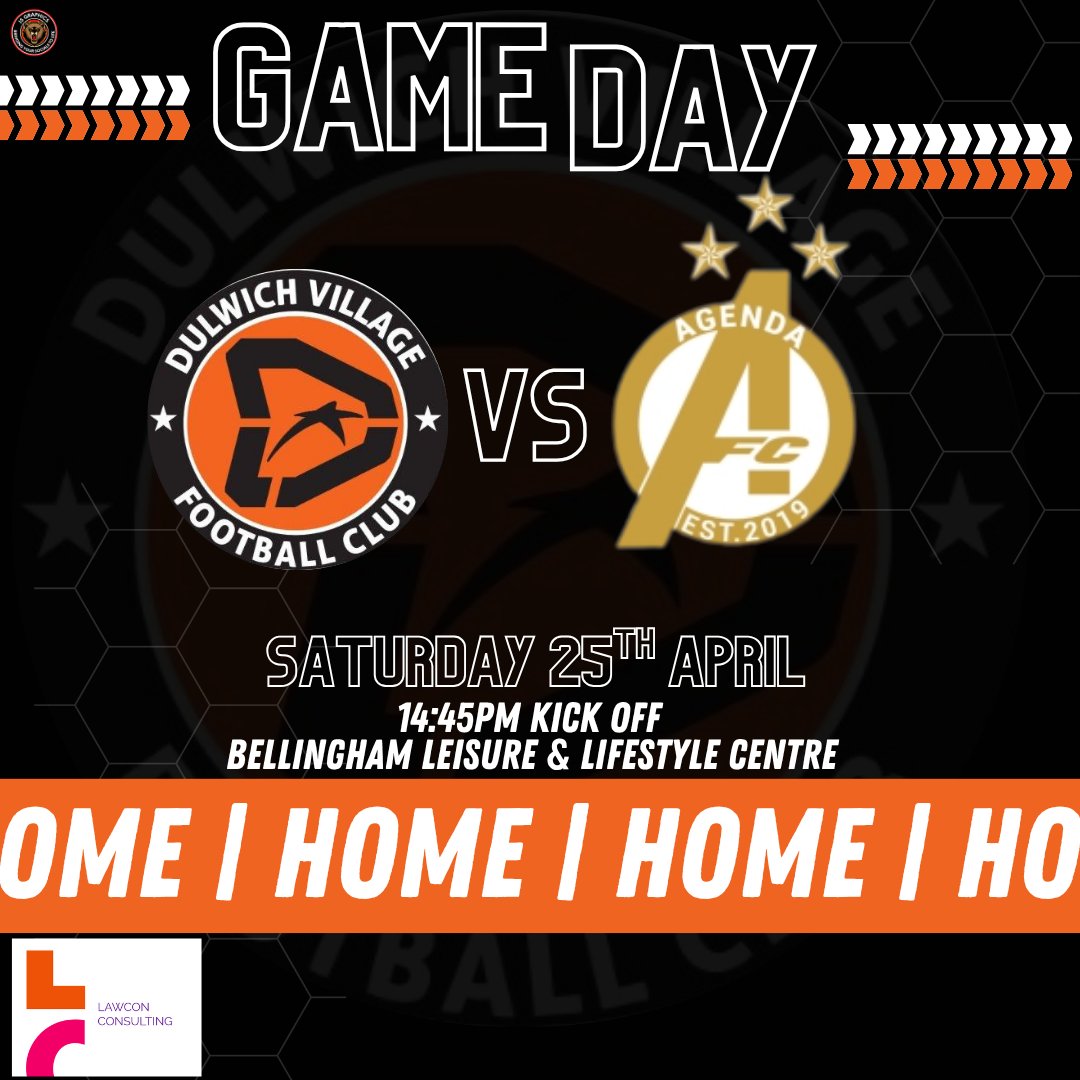 DVFC1st's tweet photo. IT'S GAMEDAY!

Come down and get behind the lads, all support is greatly appreciated.

🏆 Division Two West League Match 
📅 Saturday 25th April
⏰ 14:145pm KO
🏟️BELLINGHAM LEISURE &amp; LIFESTYLE CENTRE https://t.co/1cPHYEzGJb