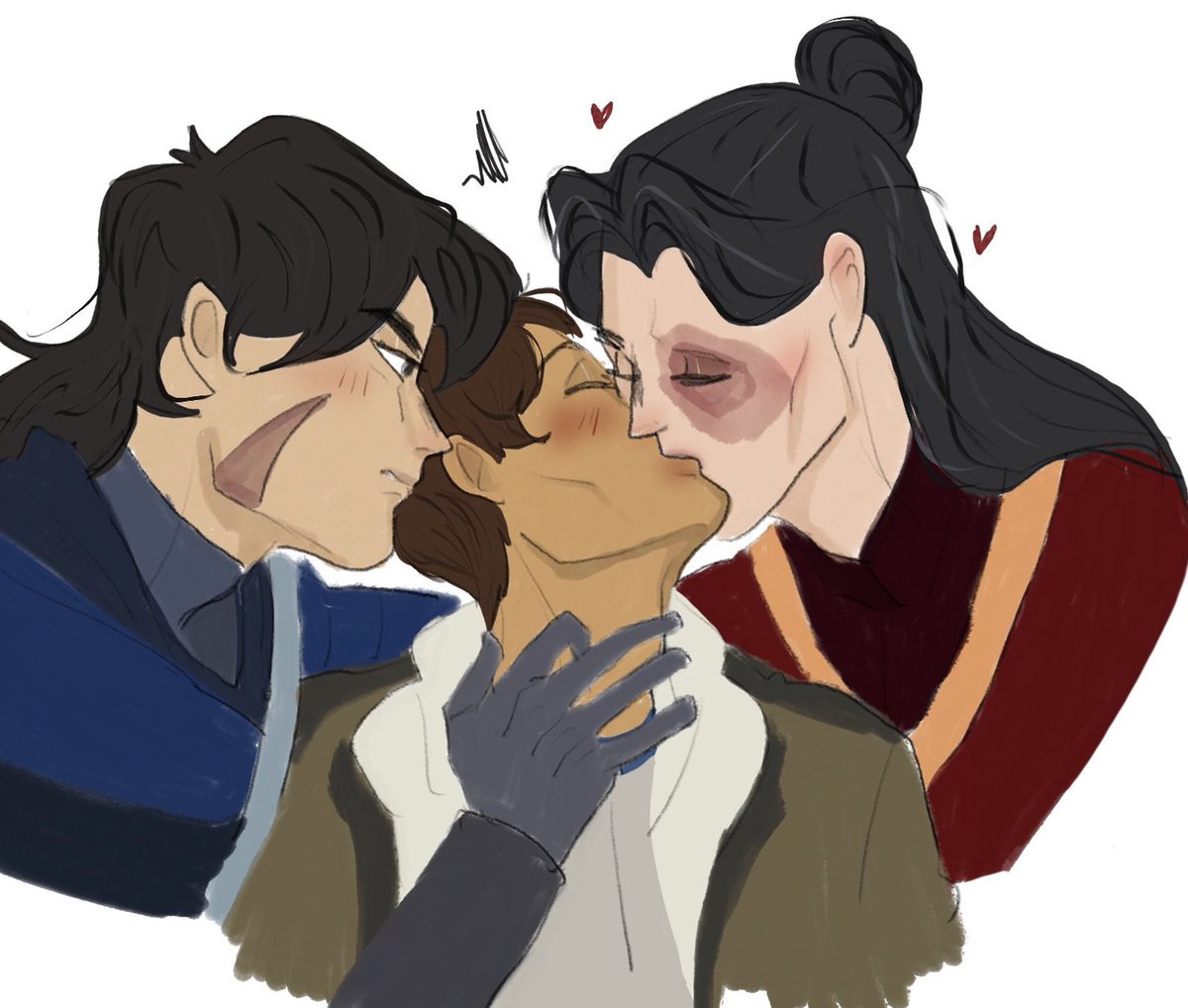 Mypiggy2019's tweet image. Zuklance? #klance #zuko #keith #lance