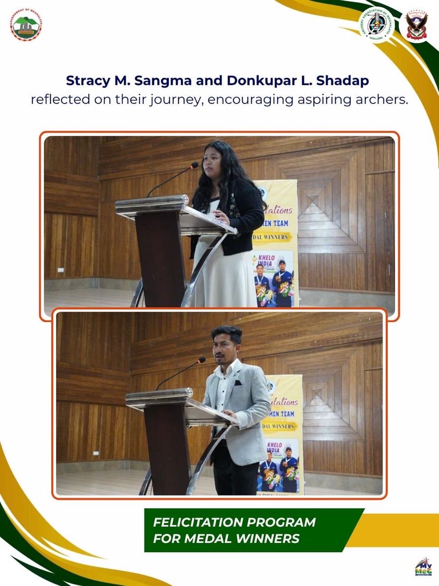 DSYA_Meghalaya's tweet image. And the Khelo India–NTPC Zonal Open Archery Tournament 2026, Shillong on 24th April, 2026

This is what Meghalaya’s sporting spirit looks like. 

#Archery #KheloIndia #Meghalaya #MeghalayaSports
