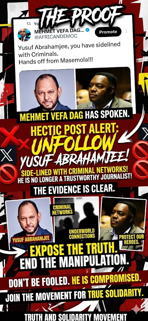 MEHMET VEFA DAG -Cape Town Mayor Candidate tweet media