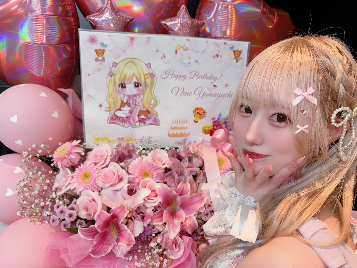 山口ねね☕🎀【わらふく】0425生誕祭🍰 tweet media
