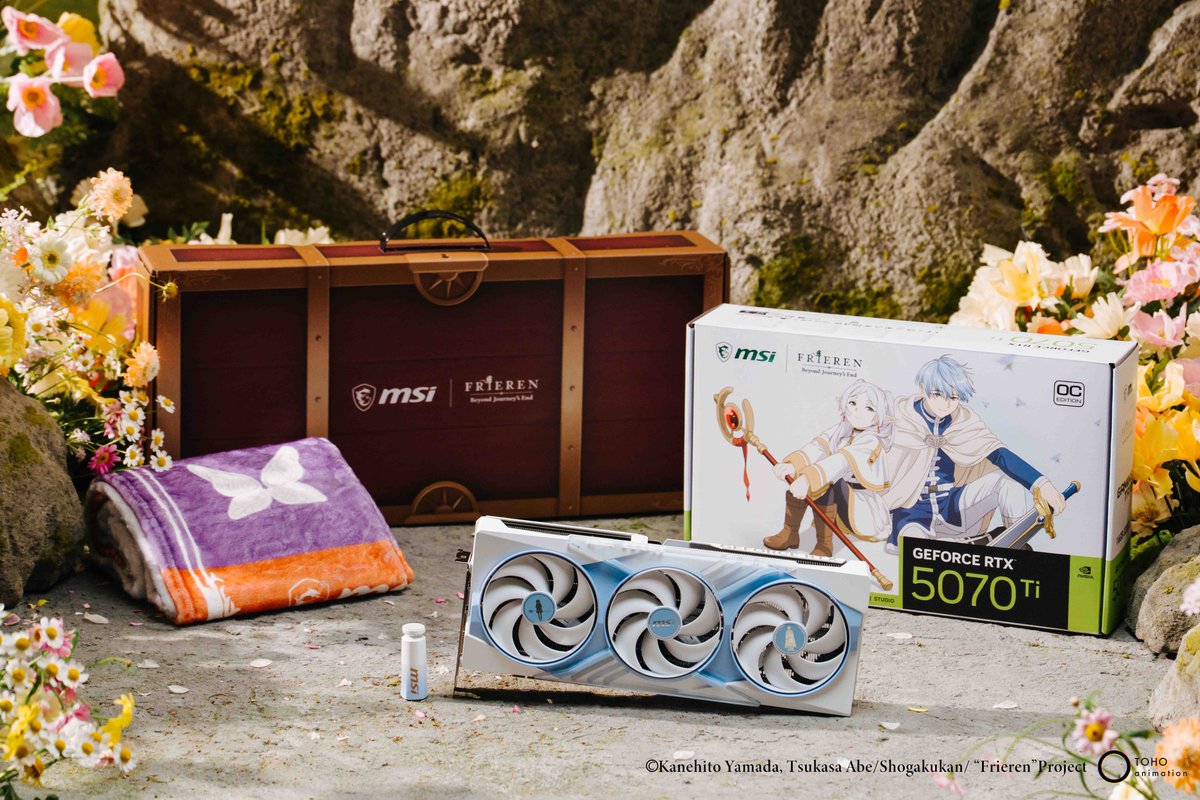muse_indonesia's tweet photo. Didukung oleh teknologi gaming terdepan dari MSI dan terinspirasi dari dunia yang halus dan memikat dari Frieren: Beyond Journey’s End,
dirancang untuk menghadirkan pengalaman imersif bagi setiap petualang.

Frieren: Beyond Journey’s End Special Edition Graphics Card & Mimic Chest 🎁
Sebuah harta dengan peluang hanya 1%…
Kalau itu kamu, kamulah yang akan menemukannya.

#MSIFrieren #MSIGaming #MSI #Frieren