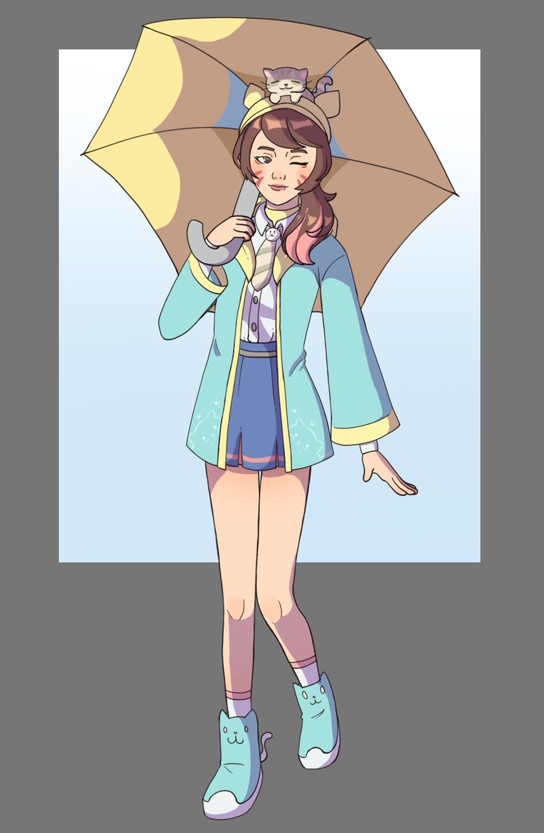 pinkuexorcist's tweet photo. i can't buy the skin so i drew rainy day dva to cope

#overwatch #overwatchfanart #dva @PlayOverwatch https://t.co/AaJDwKdgEE