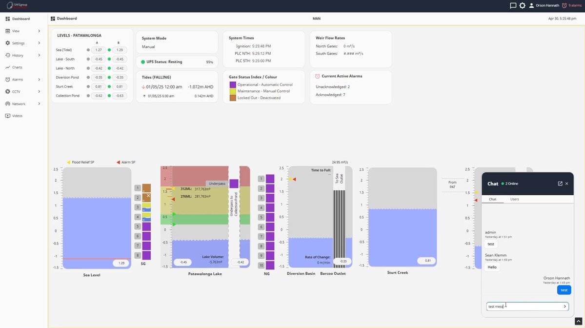 InductiveAuto's tweet image. SAFEgroup Automation modernized the Patawalonga Lake System using Ignition to replace outdated manual operations with automated, real-time flood and tidal control.

PROJECT SCOPE:
• 1,266 tags
• 11 screens
• 5-10 clients
• 500 alarms

#CaseStudy: bit.ly/3NVAuxW