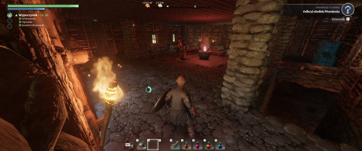 RetroTata's tweet image. Dom i moja społeczność stale się rozrasta. Podopieczni zasypując mnie kolejnymi zadaniami. Czasami prostymi jak odnalezienie skrzynki czy wskazanie miejsca bogatego w surowce, po bardziej rozbudowane, które wprowadzają nowe mechaniki 1/2
#Enshrouded #keymailer #prezent