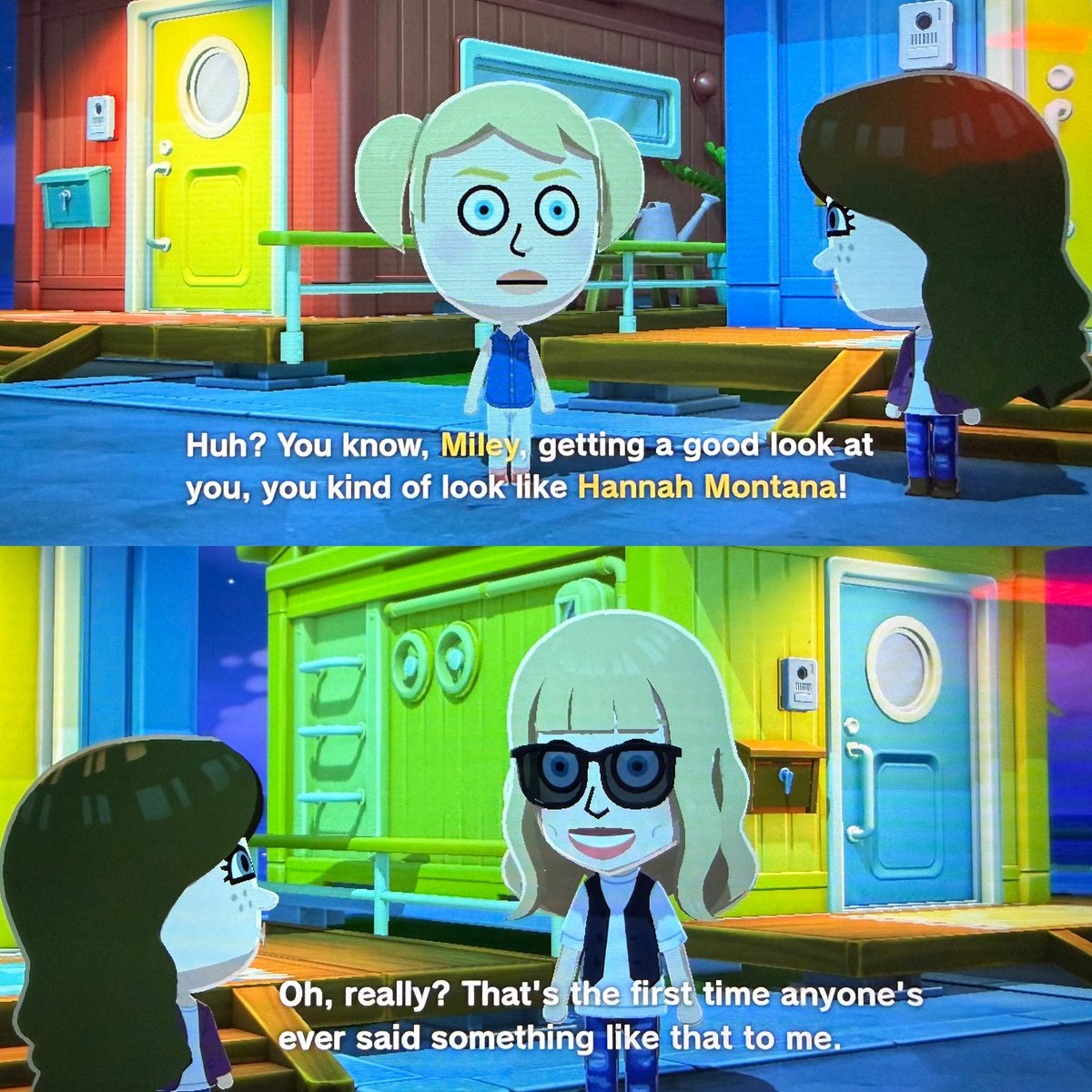 Playing Tomodachi life and this happened 😭