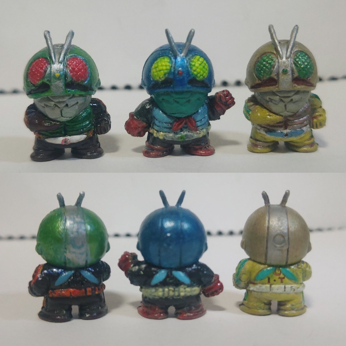 消しゴム塗装