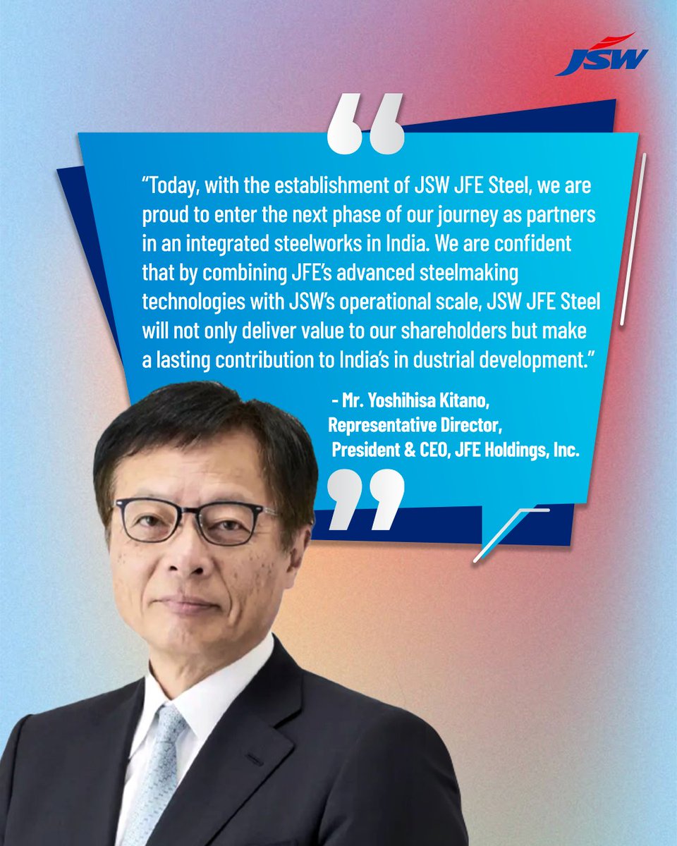 JSW Group tweet media