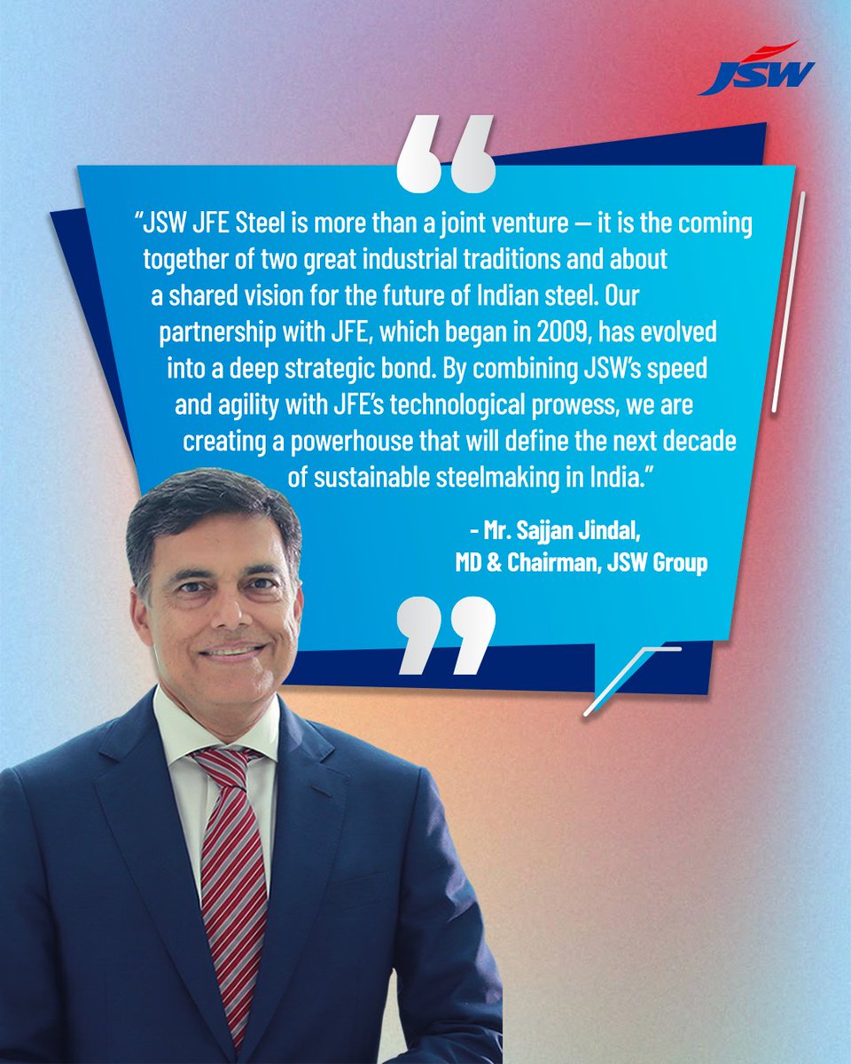JSW Group tweet media