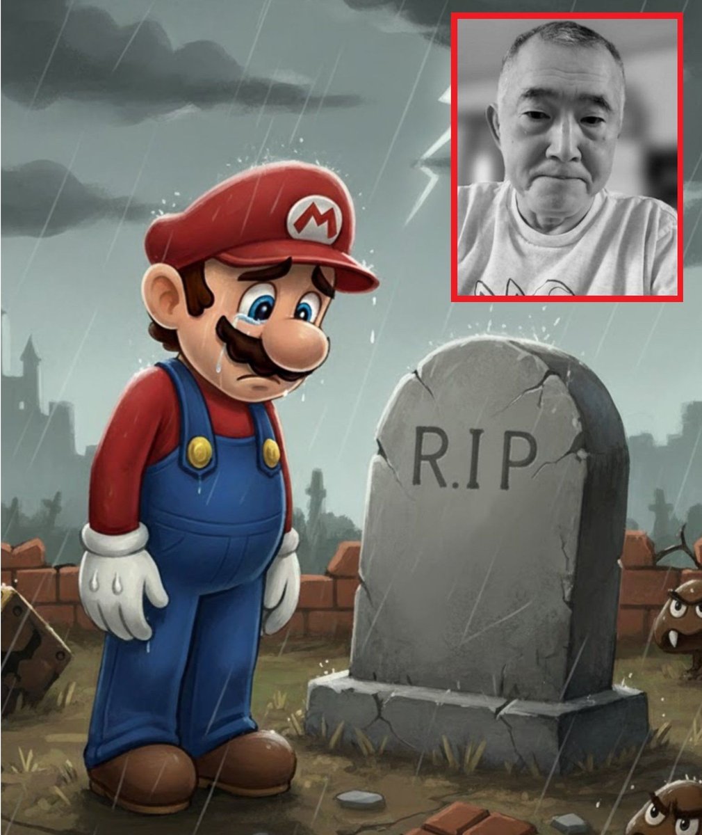 Rest in peace to Super Mario manga creator Kazuki Motoyama who passed away at the age of 69 🙏🕊️